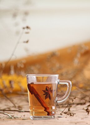 Resim Elegan Cam Fincan