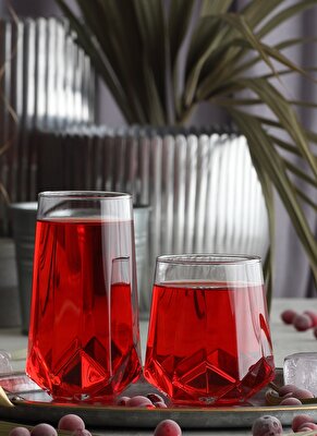 Resim Valeria Cam Bardak Seti