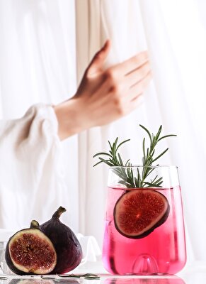 Resim Terra Cam Beyaz Şarap Kadehi