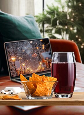 Resim Empire Cam Meşrubat Bardağı