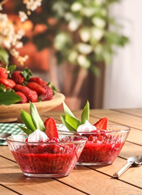 Resim Hestia Cam Kahvaltı Kasesi