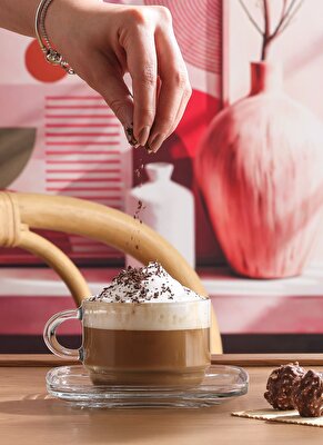 Resim Cozy Cam Kupa Seti