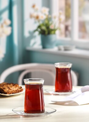 Resim Vera Cam Çay Seti