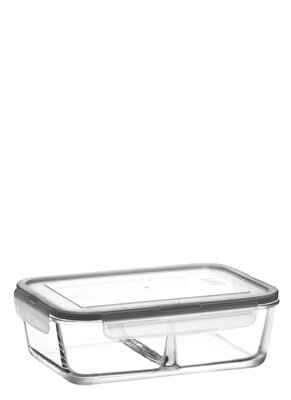 Resim Fresco Cam Bölmeli Saklama Kabı