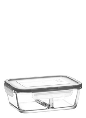 Resim Fresco Cam Bölmeli Saklama Kabı